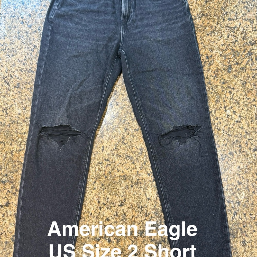 American Eagle Outfitters Dark Gray Skinny Jeans